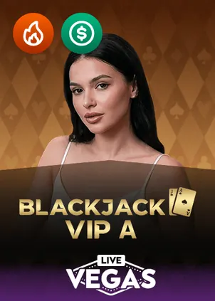 BlackJack VIP A LiveVegas live dealer table by Live tables at Rainbet