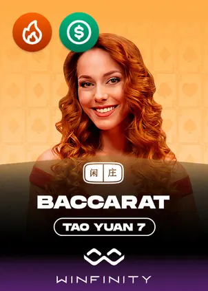 Tao Yuan Baccarat 7 Winfinity live dealer table by Live tables at Rainbet