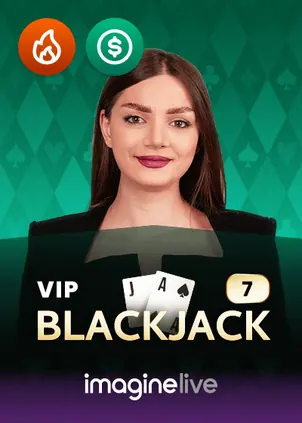 VIP Blackjack 7 Imagine Live live dealer table by Live tables at Rainbet
