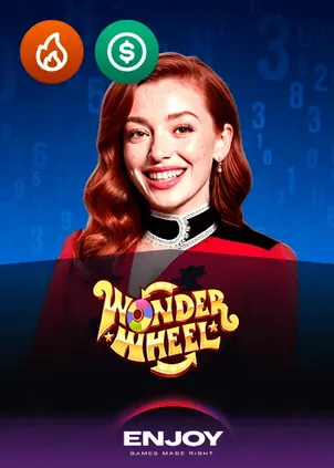Wonder Wheel Enjoy Gaming live dealer table by Live tables at Rainbet